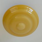 Plafonnier, applique Art Déco ancien en verre soufflée à la main
