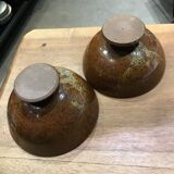 Vintage stoneware bowls