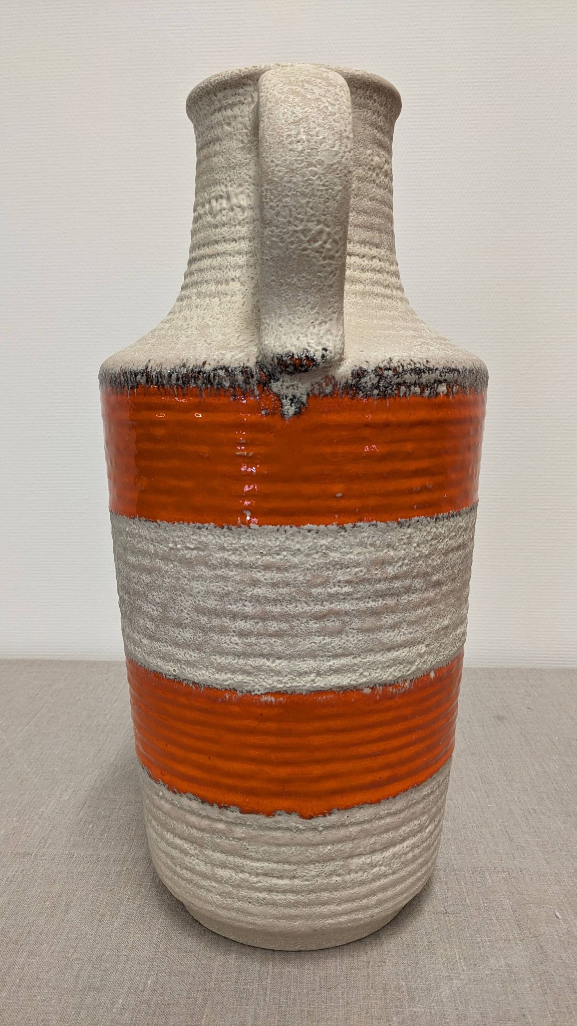 XL ceramic vase by Carstens, West Germany circa 1960
