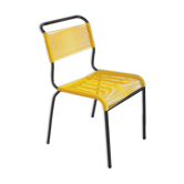 Chaise scoubidou vintage