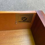 Rosjohn 1950s English Solid Mahogany Desk