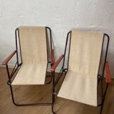 Set of 2 folding chairs