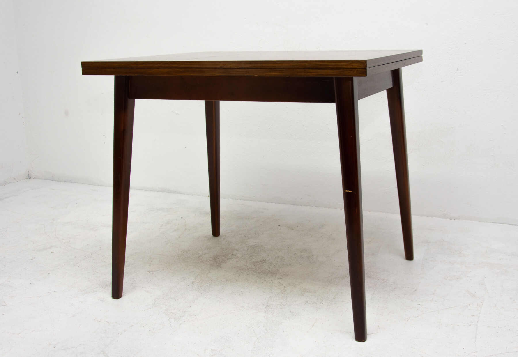 Mid century adjustable Dining Table, 1950s, Czechoslovakia