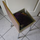 Vintage stool with storage box -1960s