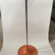 Standing ashtray, orange, 1970s