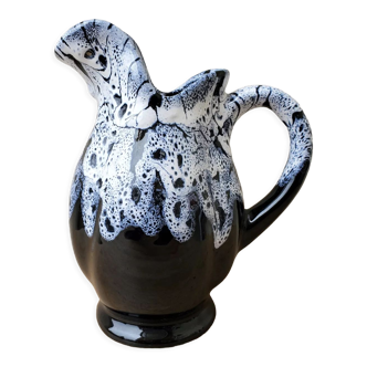 Fat Lava ceramic vase pitcher