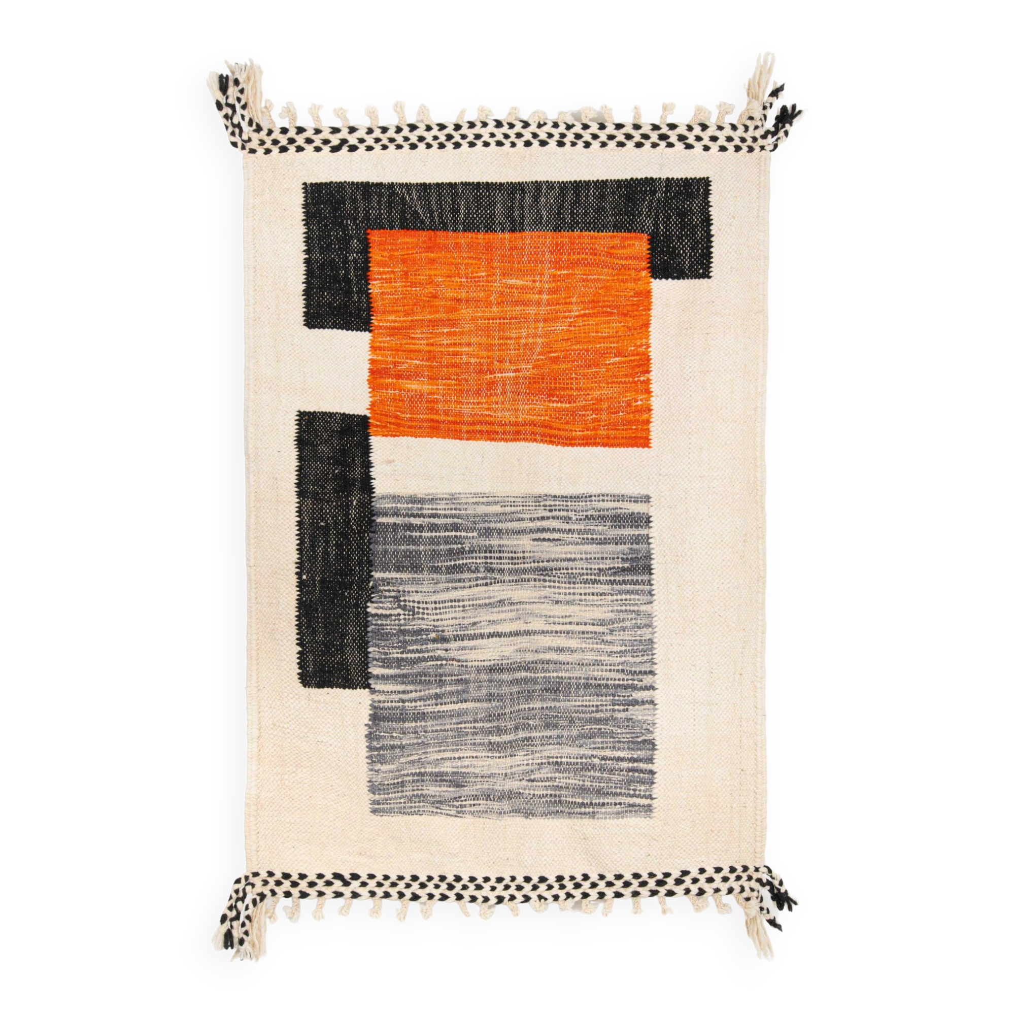Kilim berber contemporary patterned 160 x 110 cm