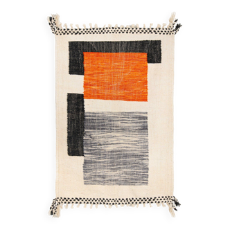 Kilim berber contemporary patterned 160 x 110 cm