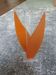Vintage orange soliflore