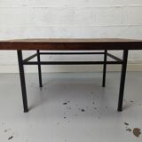 Metal and ceramic coffee table