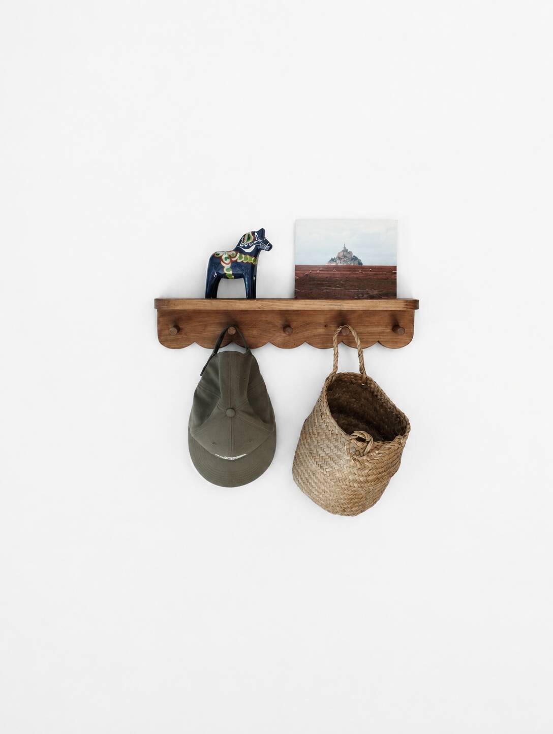 Decorative coat rack