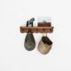 Decorative coat rack