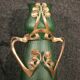 Pair of French glass vases in Art Nouveau style