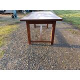 Country farmhouse table in oak
