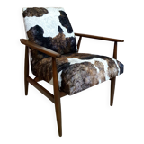 Renovated Armchair 1960s, PRL, vintage, Henryk Lis, Fox