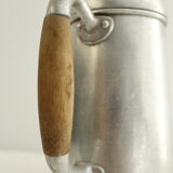 Antique aluminum coffee maker