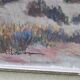 Painting, landscape of Camargue