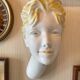 Vintage women's wall mask