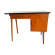 Bureau en bois plateau formica des années 60