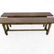 Ensemble table de ferme et ses 2 bancs