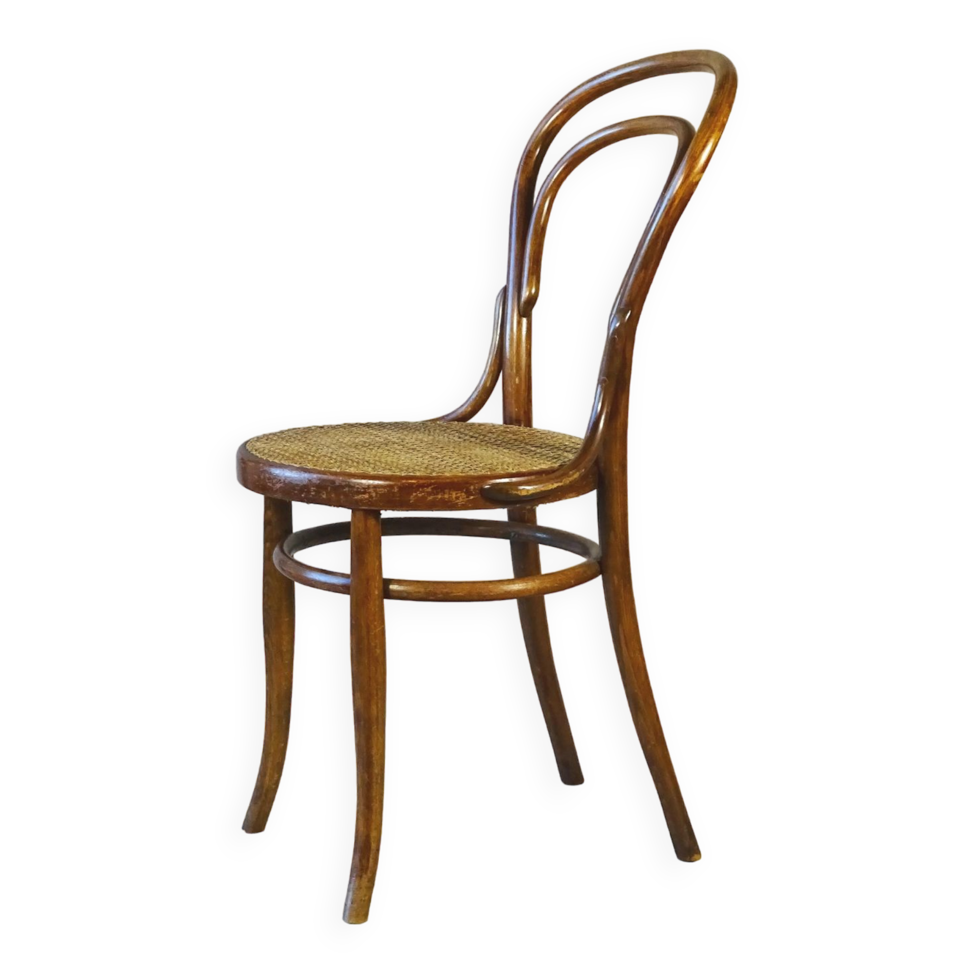 Bistro chair N°14 new canework, KOHN 1890