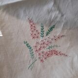 Hand embroidered tablecloth