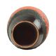 Grand vase Fat Lava orange Allemagne de l'Ouest Carstens 7315-45