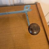 Vintage wall-mounted coat rack