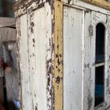 Sideboard in pale yellow lacquered teak
