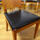 6 Vintage Light Oak Chairs, France 1960