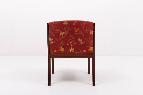 Fauteuil élégant moderne danois par Ole Wanscher pour P. Jeppensen, années 1960