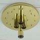 limburg mid century CEILING LIGHT ceiling fixture with 18 glass tubes