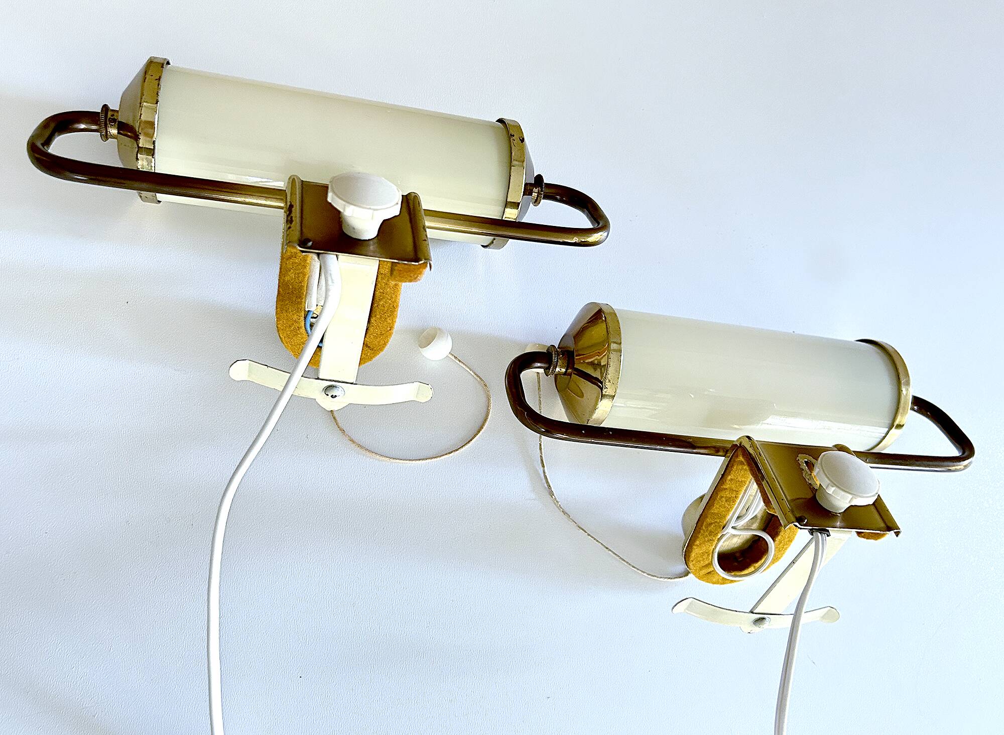 Pair of Art Deco Wall Lamps Bedside Lamps