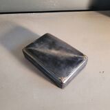 Vintage card game box FFB in genuine leather