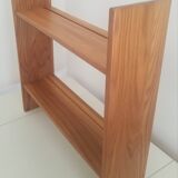 Vintage solid elm shelf