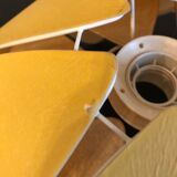 Hanging beige and yellow petals