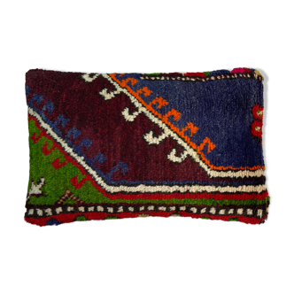 Vintage turkish handmade cushion cover , 30 x 50 cm