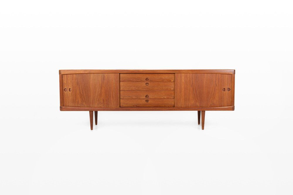Danish teak sideboard by Henry W. Klein for Bramin, Denmark, 1960s