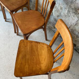 Baumann wooden chairs – Lot