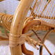 Rocking chair en rotin
