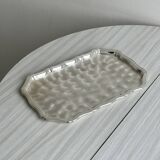 Shiny lightweight metal tray