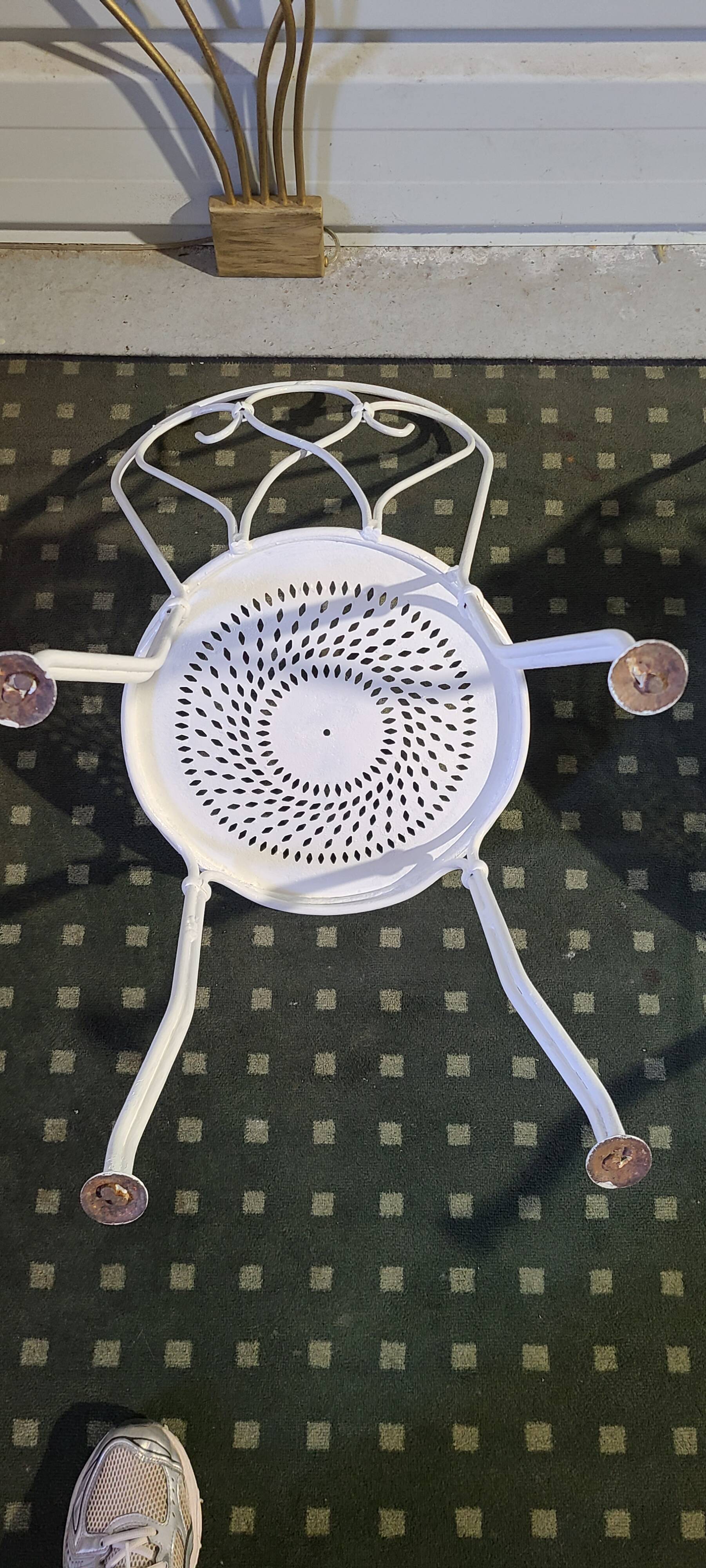 Mid-Century Garden Furniture in Wrought Iron