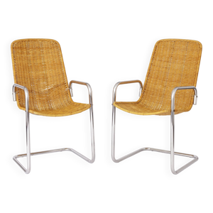 2 chaises cantilever - italie