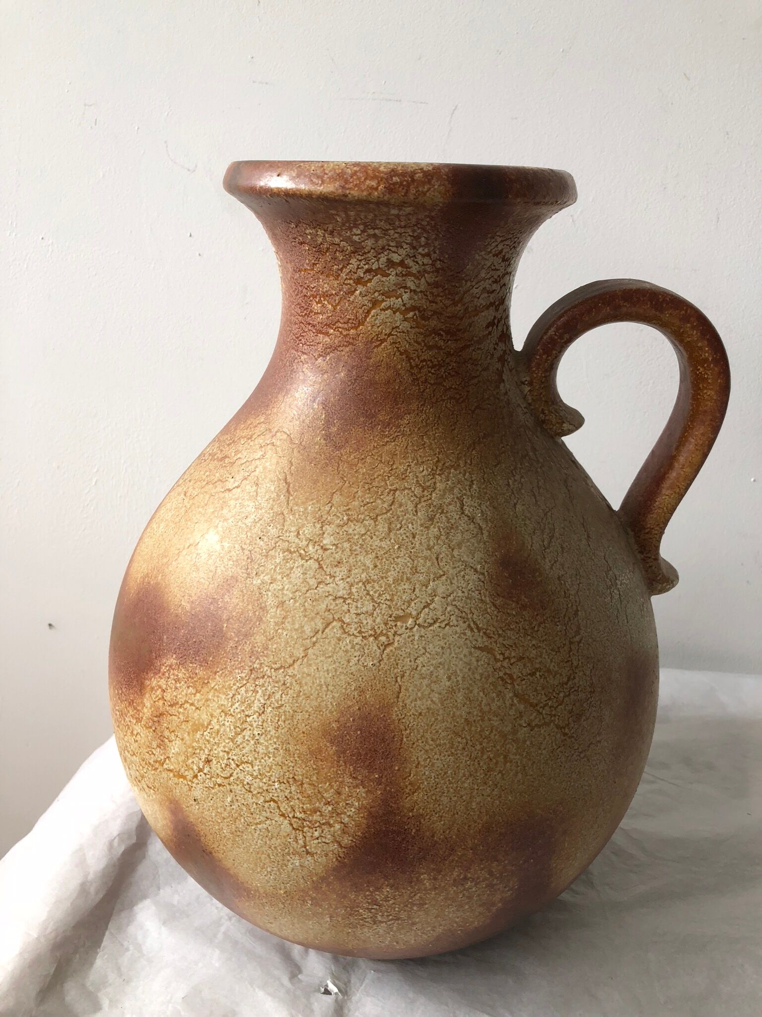 Vase ceramic vintage west germany