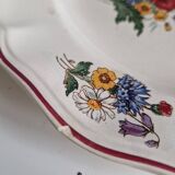 Set of 12 Sarreguemines Plates, Agreste Models