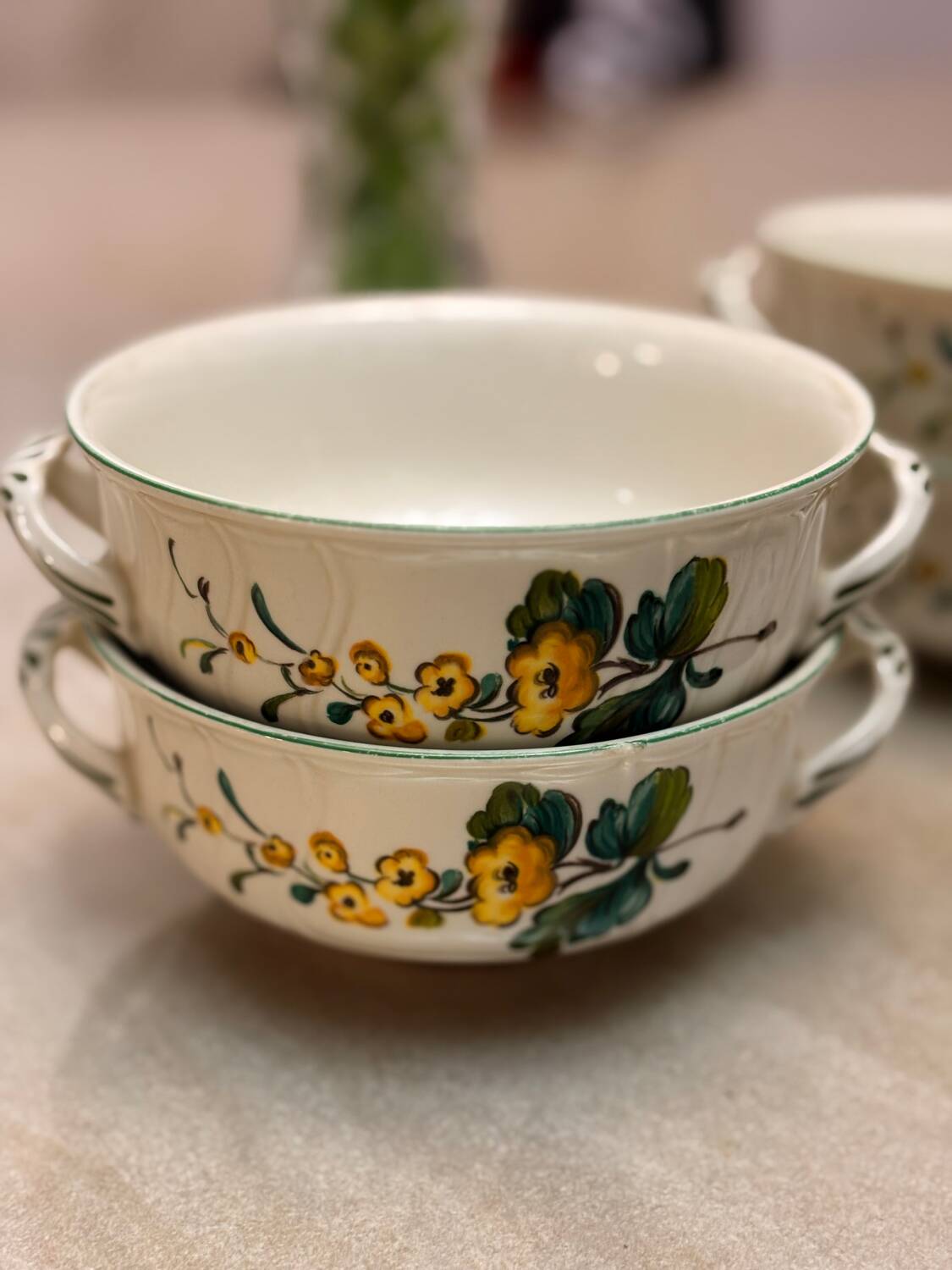set of 6 soup bowls / bowls Villeroy & Boch