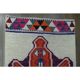 1970s Vintage Turkish Oushak Handmade Wool Cotton White Runner Rug 75x336