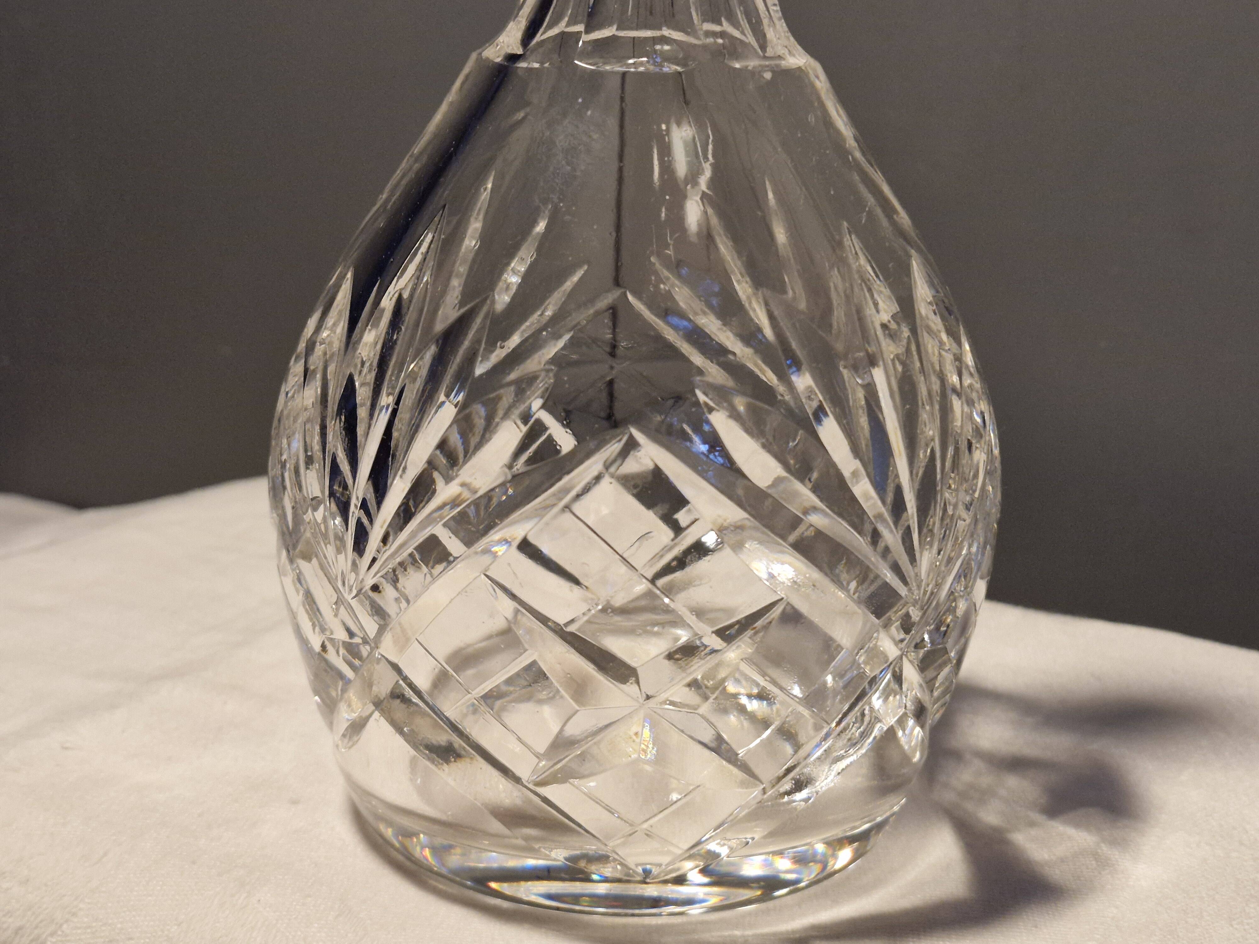 Saint Louis - Stamped soliflore vase - cut crystal - Height 22 cm