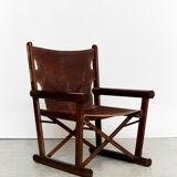 Sergio rodriguez folding chair & ottomane for oca