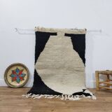 Handcrafted Moroccan Berber Rug 143 X 88 CM